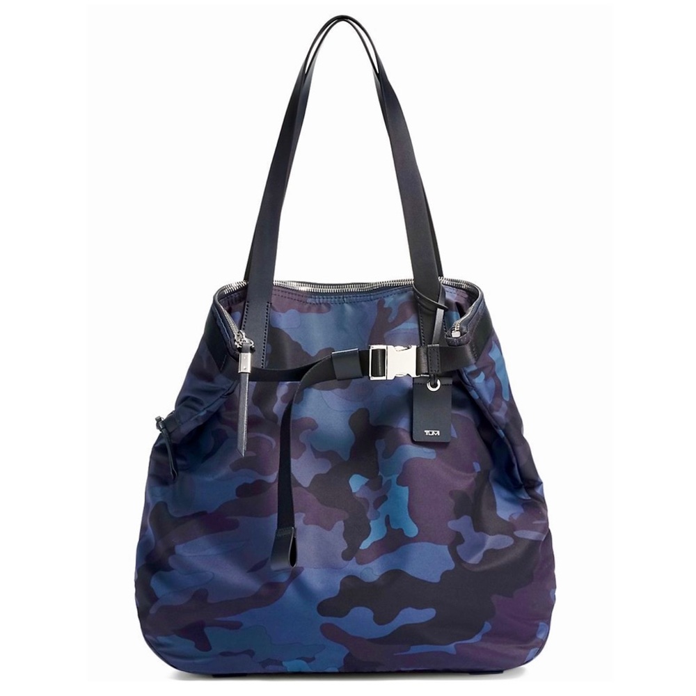 TUMI Devoe Hope Tote in Navy Camouflage
